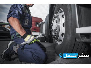 افضل بنشر سيارات ثقيلة في الكويت | كراج معدات كبيرة 24 ساعة